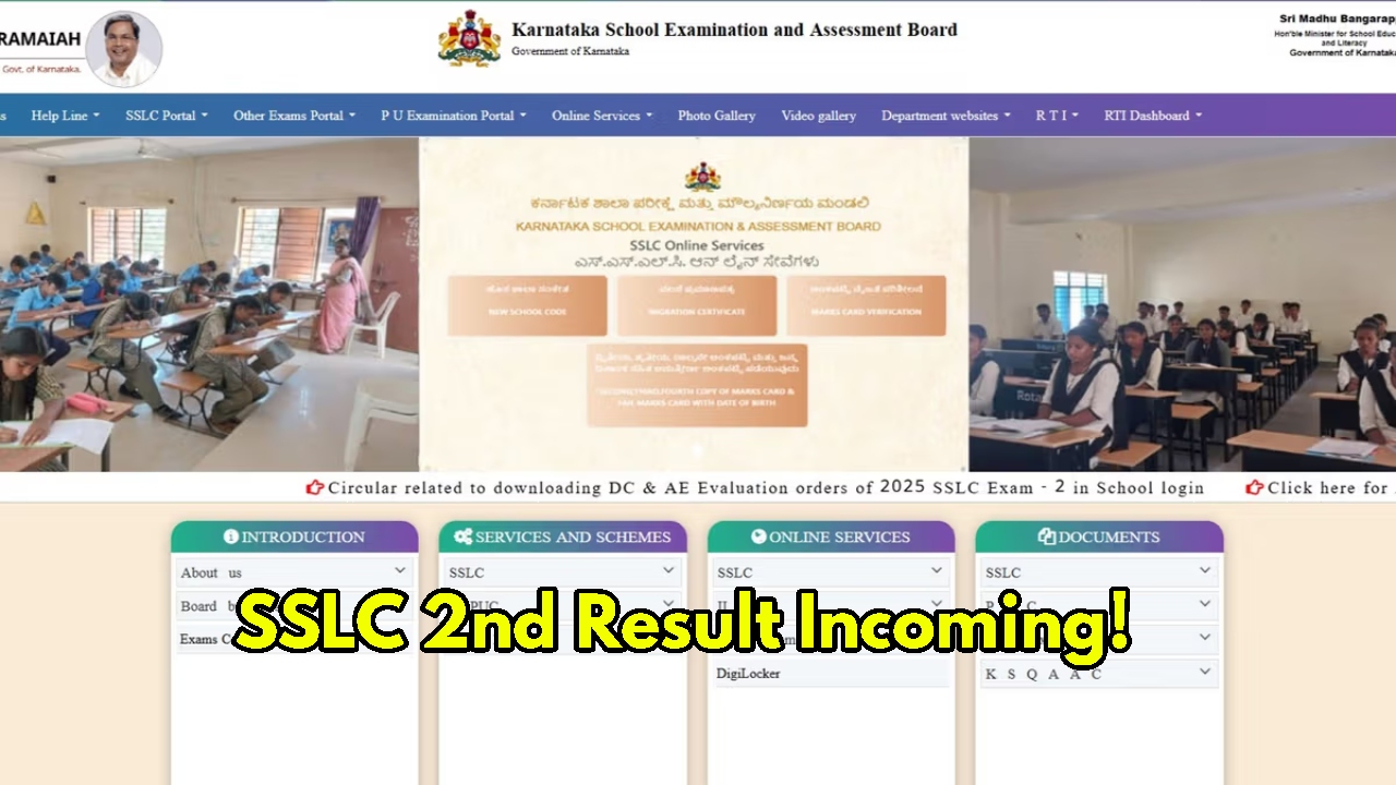 Karnataka SSLC 2nd Result