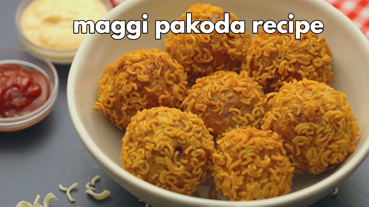 Maggi Pakora Recipe ,Crispy, Crunchy...