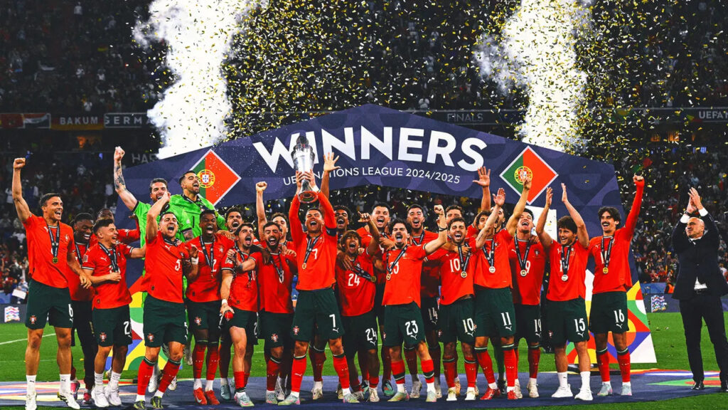 Portugal beat rivals Spain to lift the Nations League for the second time