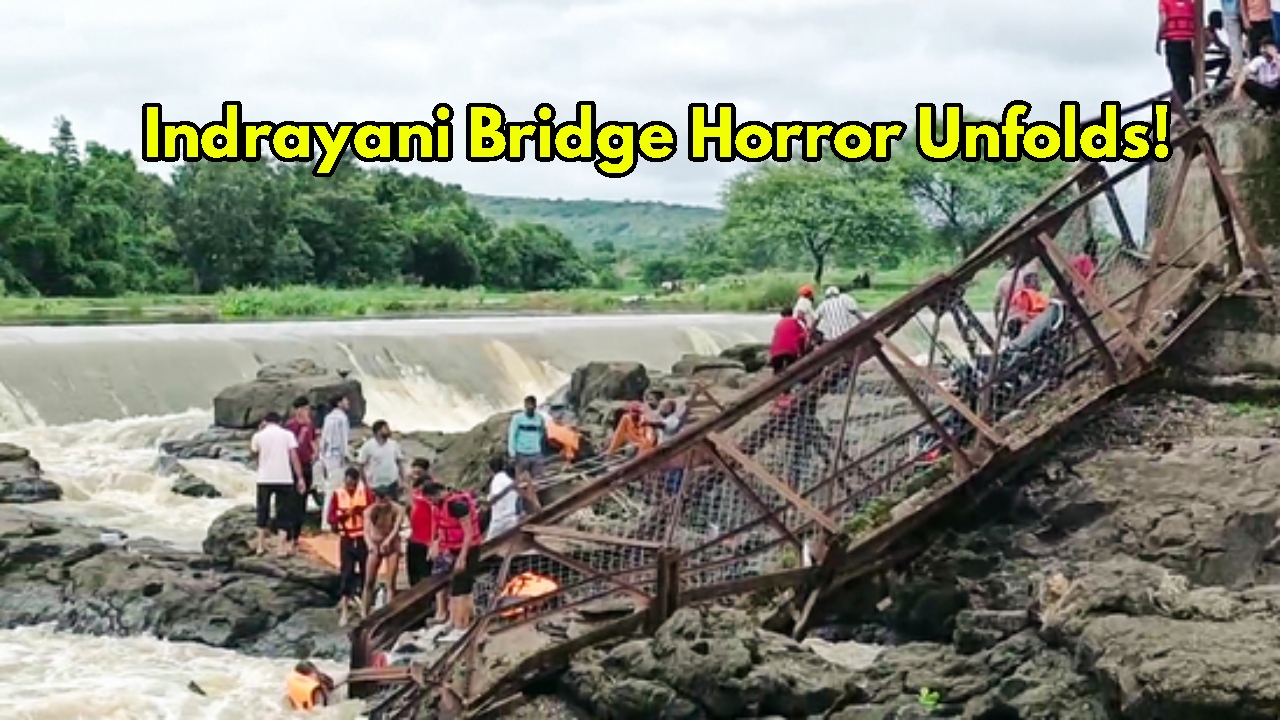 Pune Bridge Horror: Indrayani River...