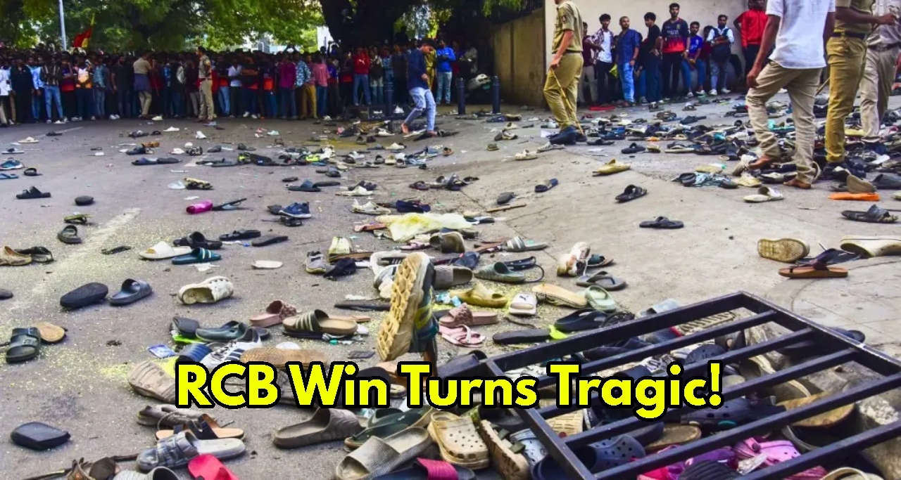 RCB Victory Parade Turns