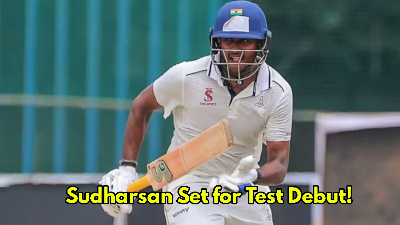 Sai Sudharsan May Debut at...