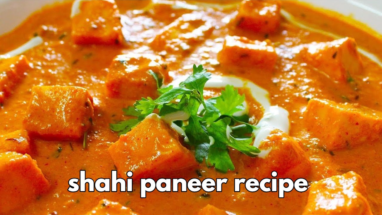 Shahi Paneer Recipe ,Royal Indian...