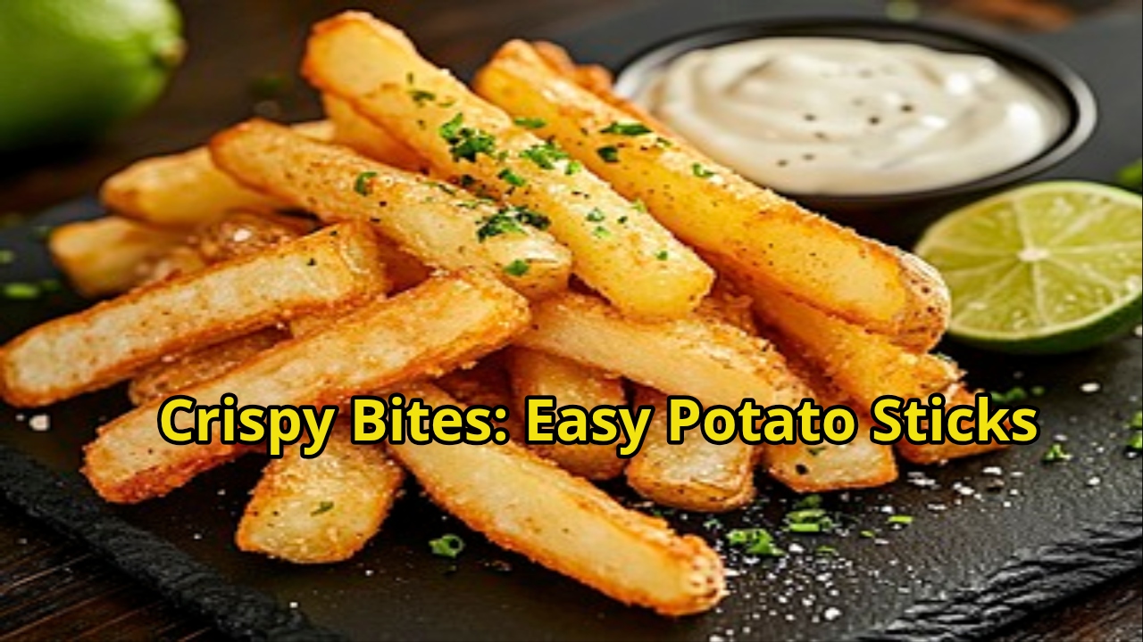 Crispy Bites: Easy Potato Sticks