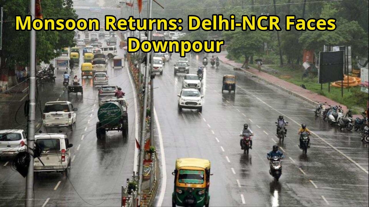 Monsoon Returns: Delhi-NCR Faces Downpour