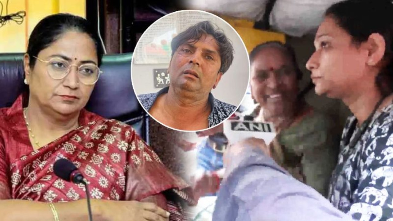 Delhi CM Rekha Gupta Attacked During Public Hearing, Rajkot Man Rajesh Sakaria Arrested