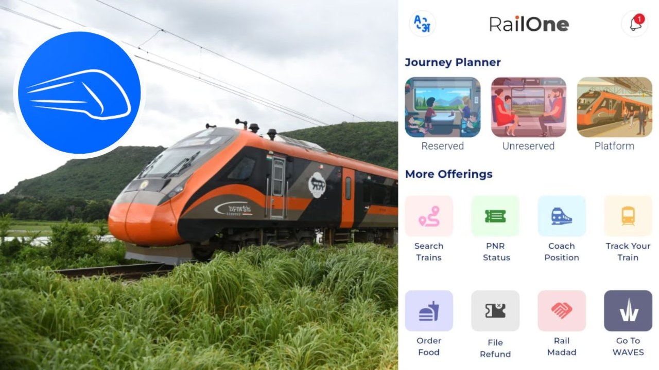 Indian Railways RailOne App Now Offers Free OTT Movies, Web Series and Gaming