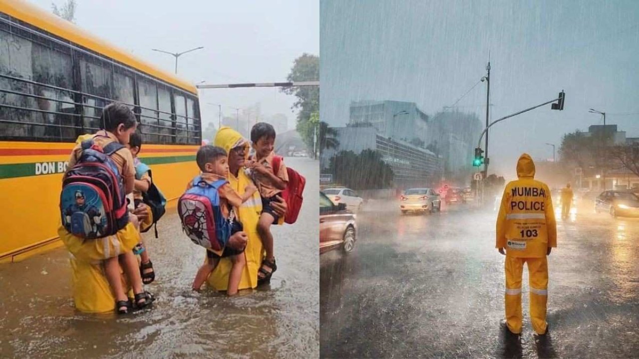 Mumbai Weather Update: Yellow Alert Issued, Rains Disrupt Trains, Flights and Daily Life