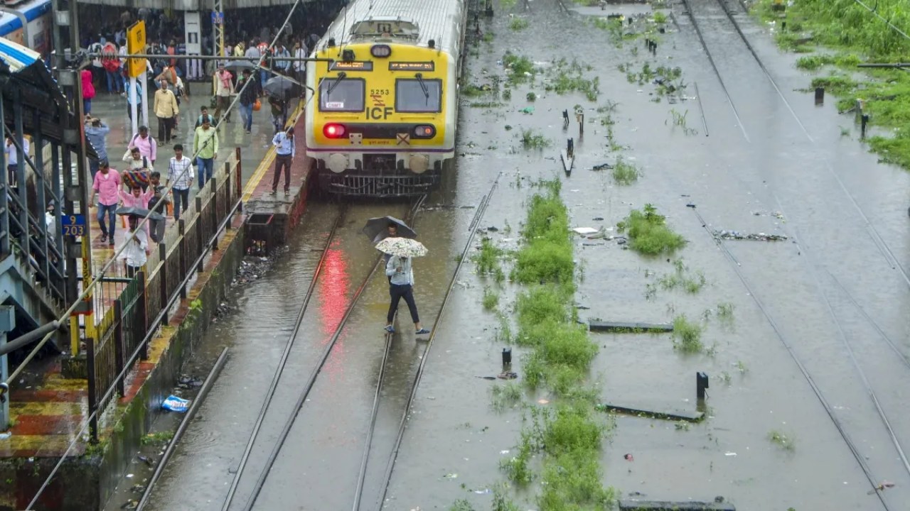 Rain havoc in Mumbai: IMD issued red alert, trains and flights affected
