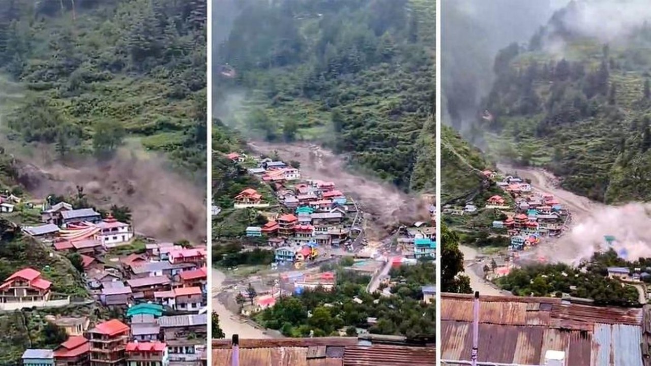 Uttarkashi Cloudburst 2025