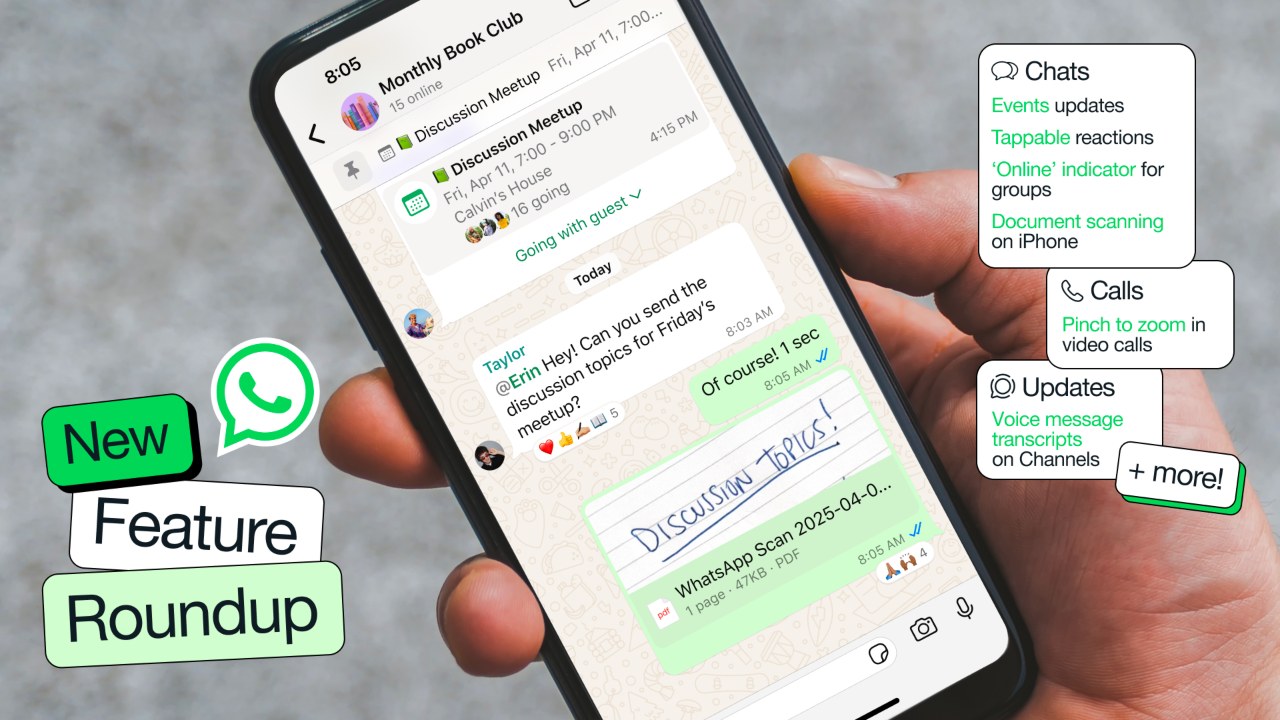 WhatsApp Group Status Update Feature Launched