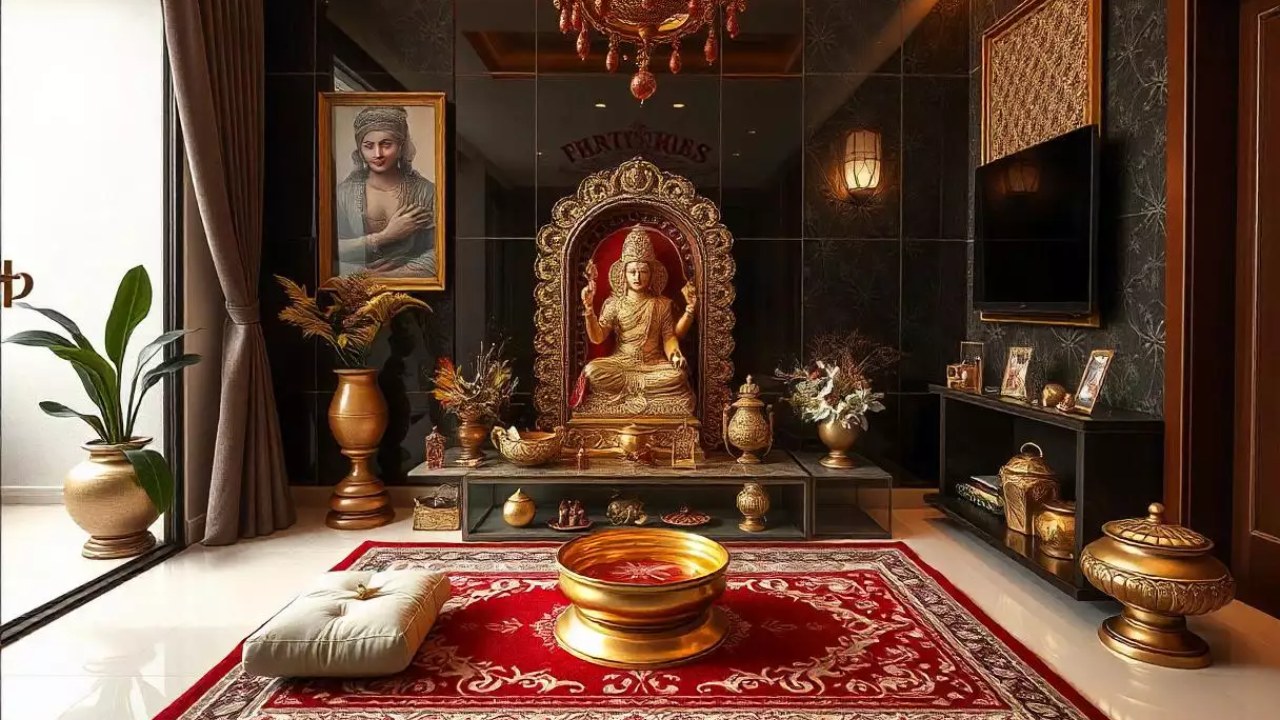 Which color is auspicious in the home temple? Know the astrological opinion on the use of red cloth