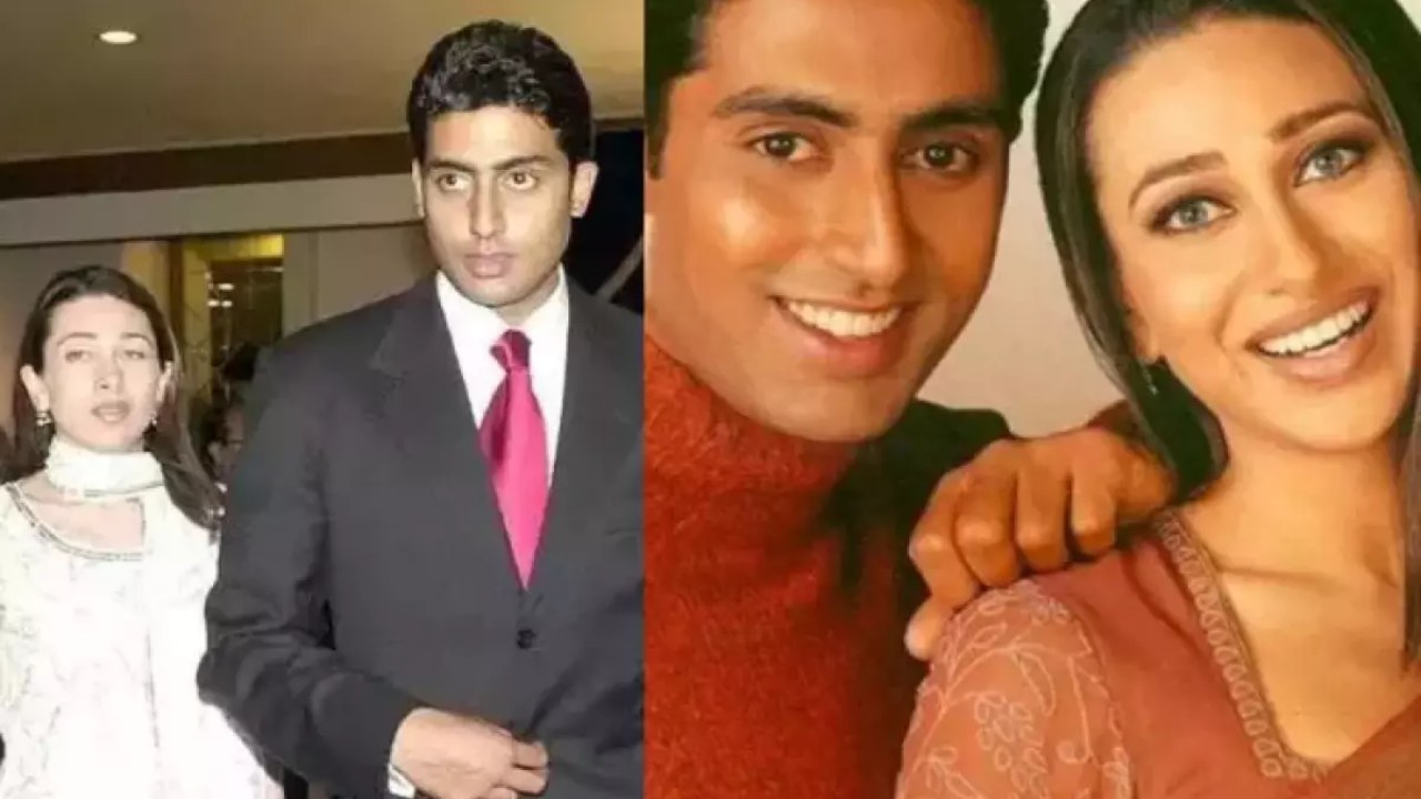 Abhishek Bachchan and Karisma Kapoor