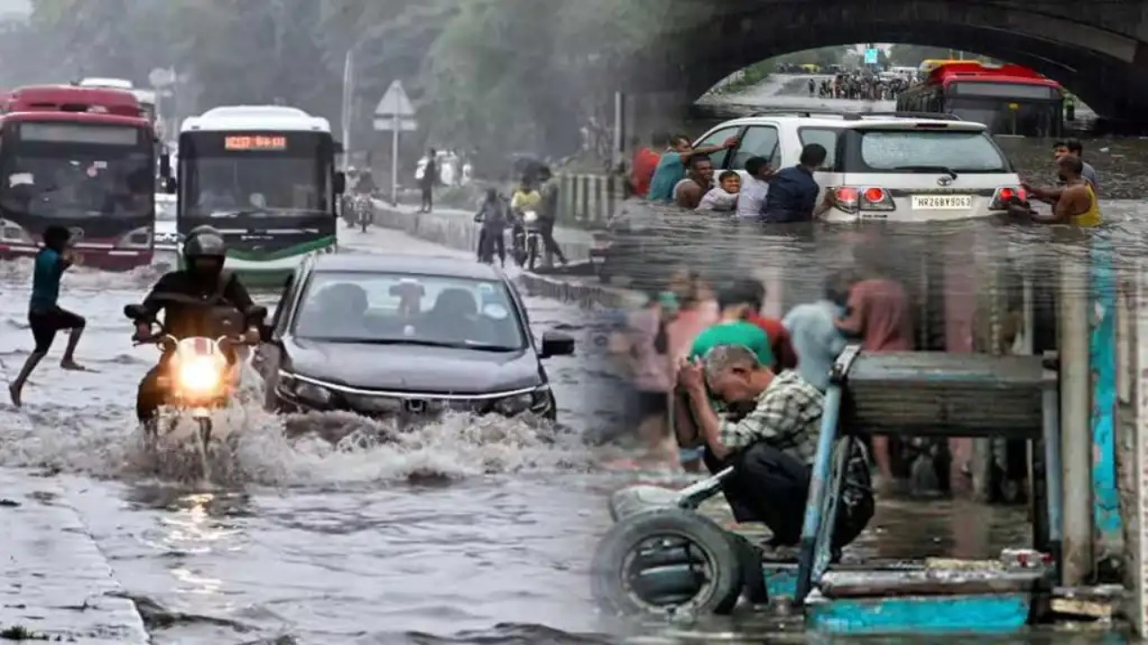 Delhi-NCR Rains: 448 Flights Delayed, Gurgaon Faces Flood-Like Situation