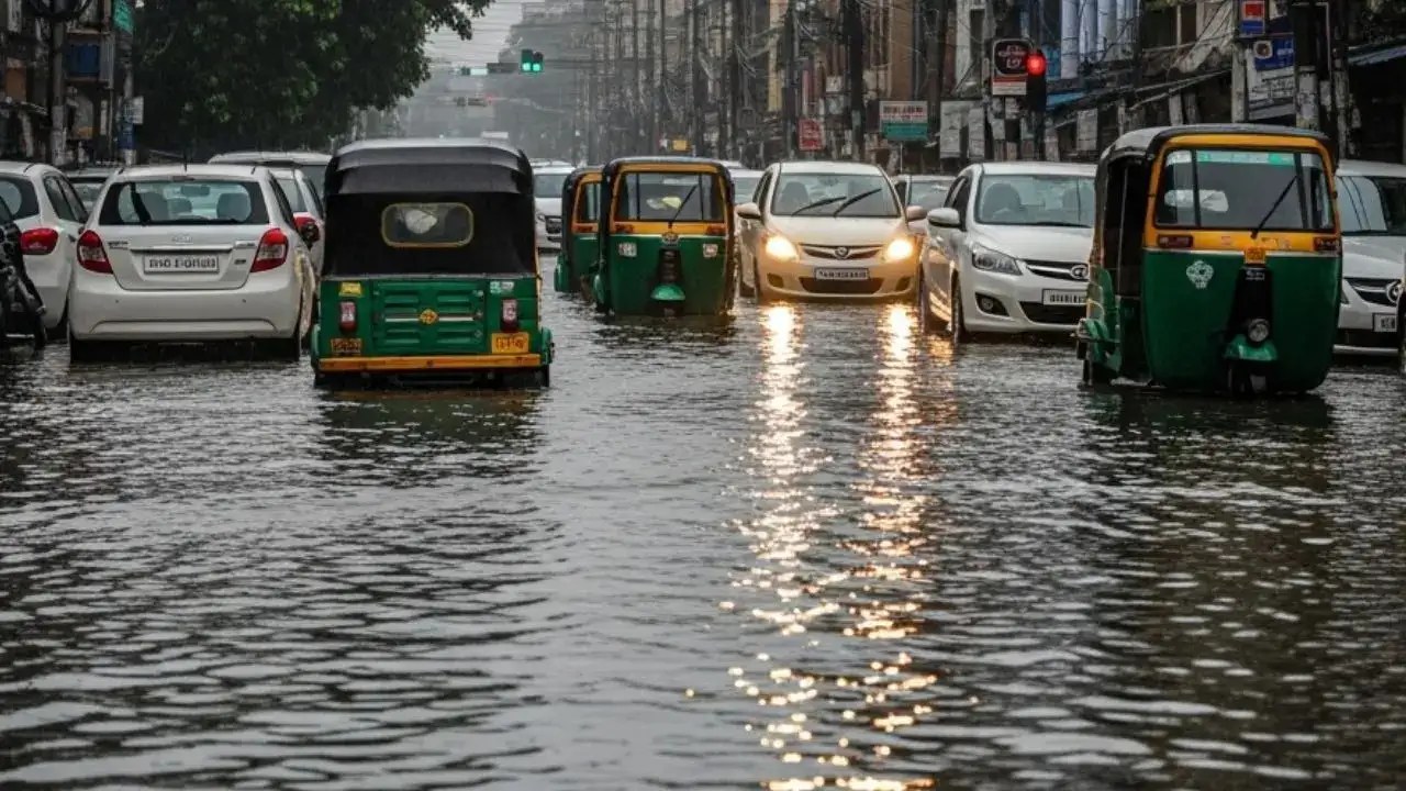 Kolkata weather alert: Heavy rain, waterlogging and traffic jams wreak havoc on the city