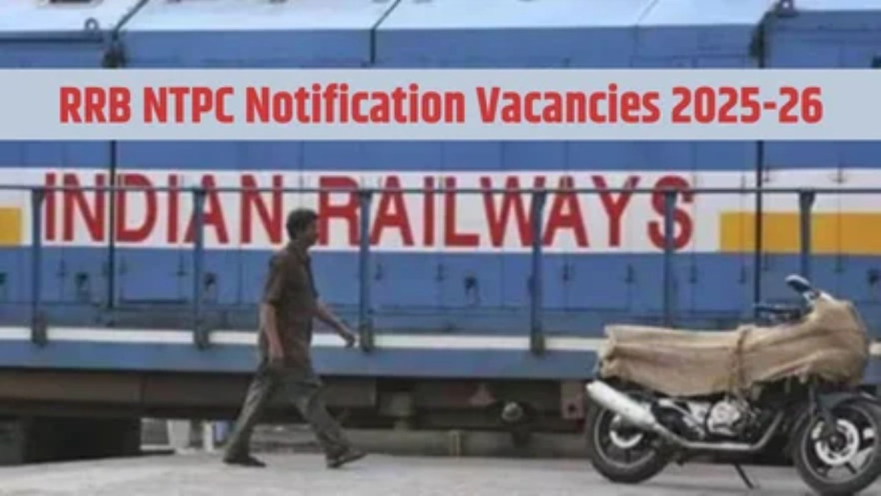 RRB NTPC Recruitment 2025-26