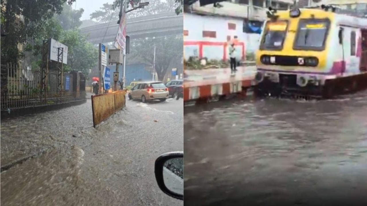 Rain wreaks havoc in Mumbai: IMD issues red alert, local trains delayed, government issues precautions