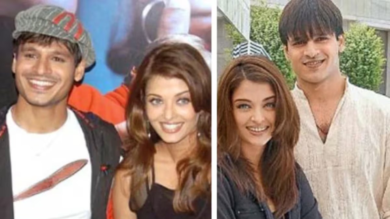 Vivek Oberoi and Aishwarya Rai Bachchan