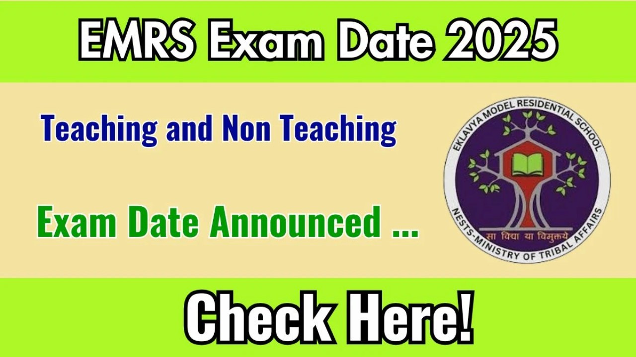 EMRS Recruitment 2025