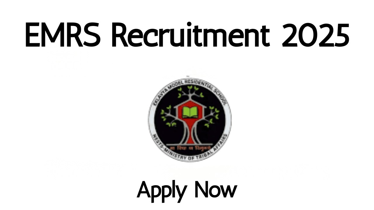EMRS Recruitment 2025
