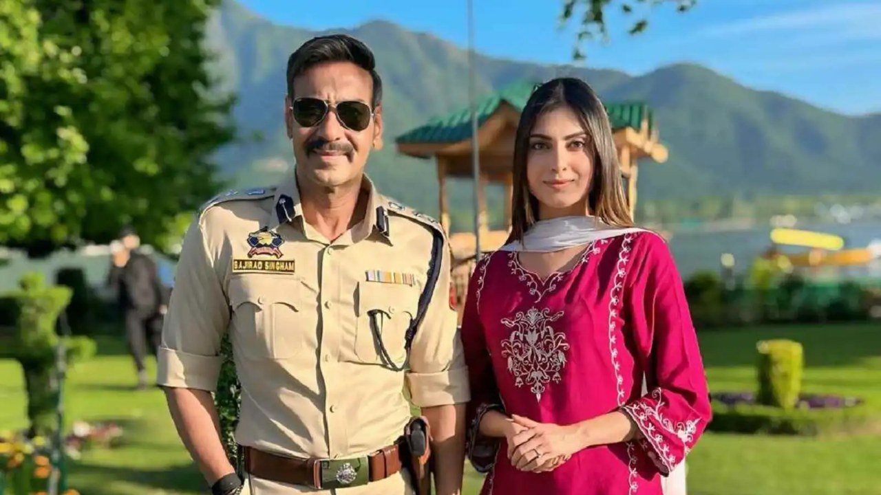 Farhana Bhatt shares screen space with Ajay Devgn