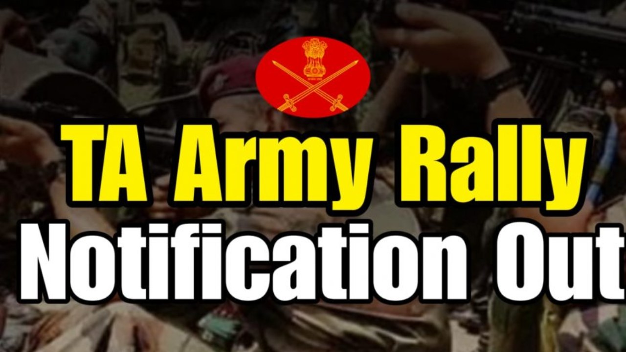 Territorial Army Recruitment 2025