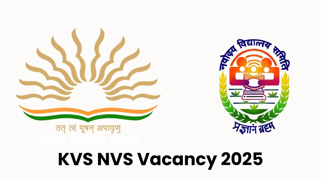 KVS NVS Recruitment 2025